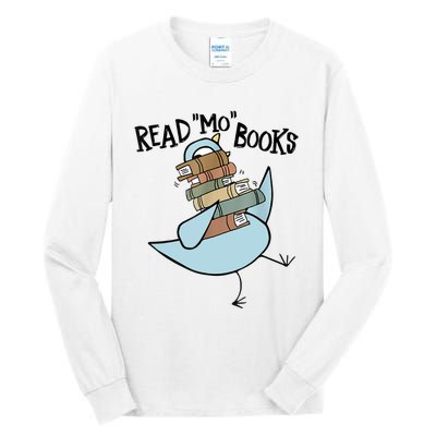 Elephant And Piggie Read Mo Books Pigeon Tall Long Sleeve T-Shirt