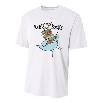 Elephant And Piggie Read Mo Books Pigeon Youth Performance Sprint T-Shirt