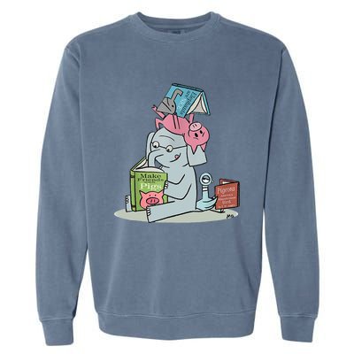 Elephant And Piggie Elephant And Piggie Garment-Dyed Sweatshirt