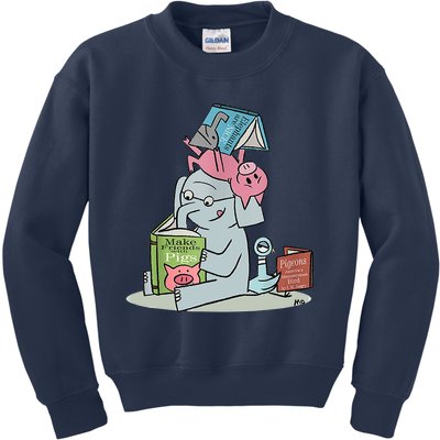 Elephant And Piggie Elephant And Piggie Kids Sweatshirt