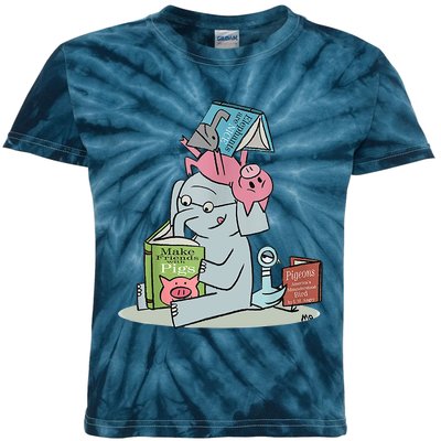 Elephant And Piggie Elephant And Piggie Kids Tie-Dye T-Shirt