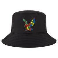 Eagle Autism Puzzle for Autism Awareness Cool Comfort Performance Bucket Hat
