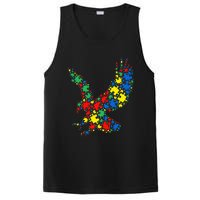 Eagle Autism Puzzle for Autism Awareness PosiCharge Competitor Tank