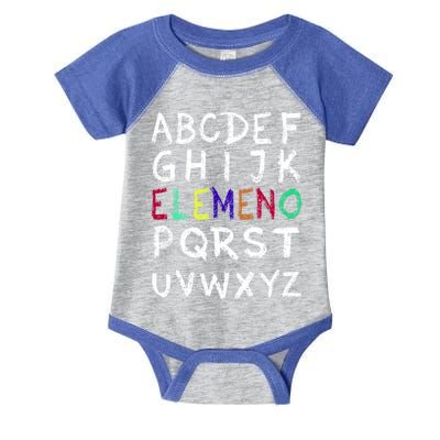 Eleo AlphabetFunny Preschool KindergartenSchool Teacher Cute Gift Infant Baby Jersey Bodysuit