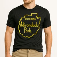 Entering Adirondack Park Sign Cooling Performance Crew T-Shirt