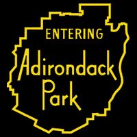 Entering Adirondack Park Sign Cooling Performance Crew T-Shirt