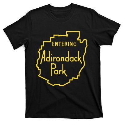 Entering Adirondack Park Sign T-Shirt