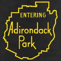 Entering Adirondack Park Sign Adult Drive Performance Visor