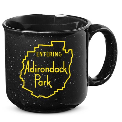 Entering Adirondack Park Sign 15oz Campfire Ceramic Mug