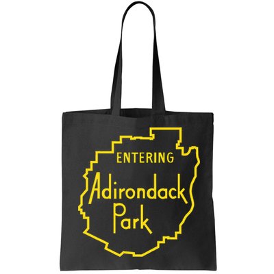 Entering Adirondack Park Sign Bag