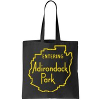 Entering Adirondack Park Sign Tote Bag