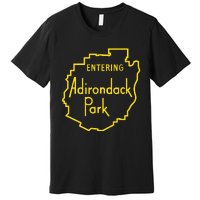 Entering Adirondack Park Sign Premium T-Shirt