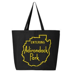 Entering Adirondack Park Sign 25L Jumbo Tote