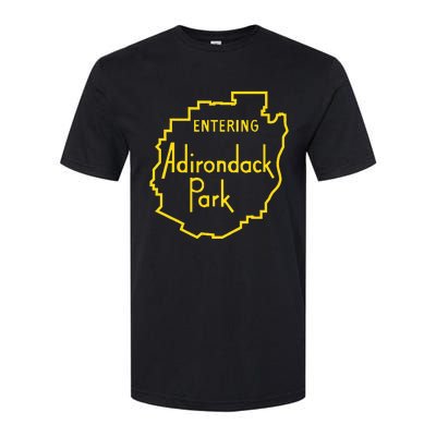 Entering Adirondack Park Sign Softstyle CVC T-Shirt