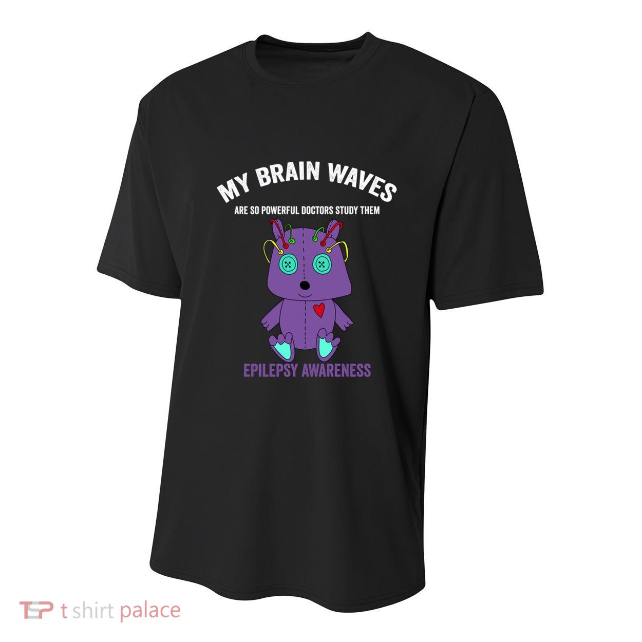 Epilepsy Awareness Purple Ribbon Gift Epilepsy Awareness Month Gift Youth Performance Sprint T-Shirt