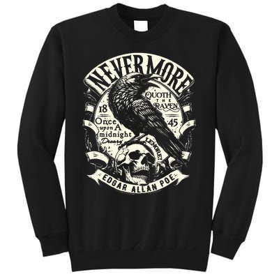 Edgar Allan Poe Quoth The Raven Sweatshirt