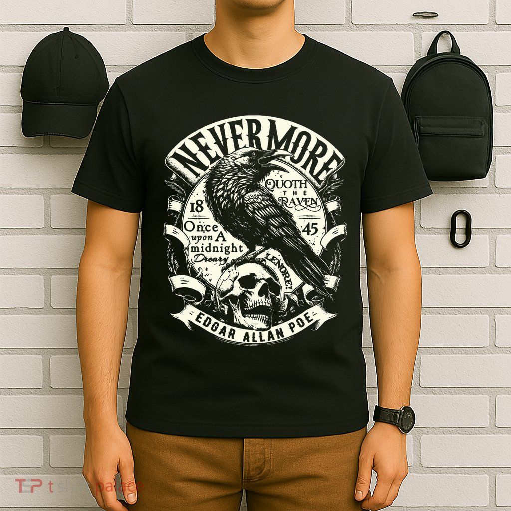 Edgar Allan Poe Quoth The Raven T-Shirt