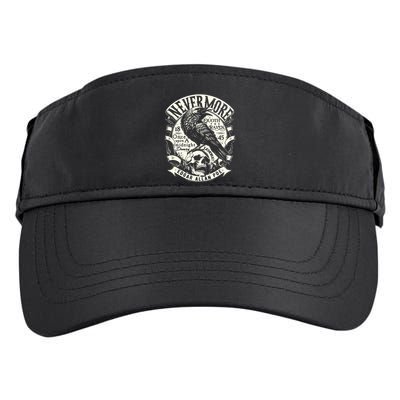 Edgar Allan Poe Quoth The Raven Adult Drive Performance Visor