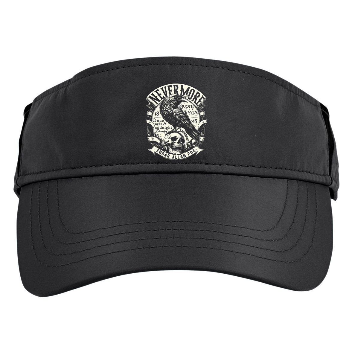 Edgar Allan Poe Quoth The Raven Adult Drive Performance Visor