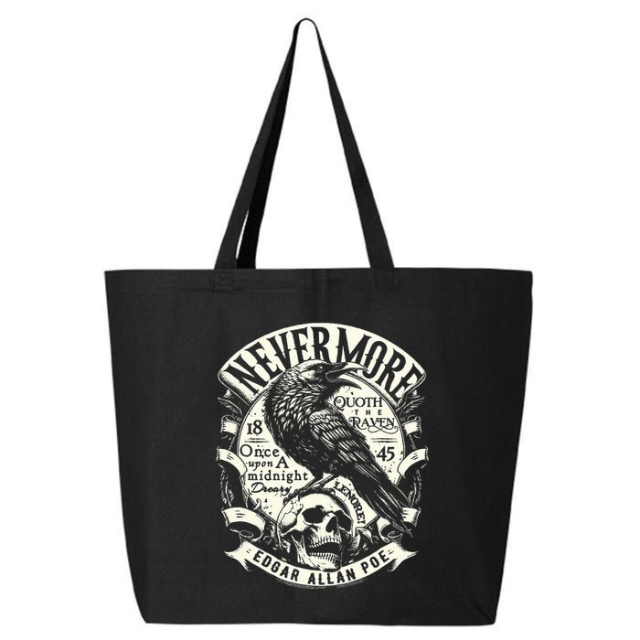 Edgar Allan Poe Quoth The Raven 25L Jumbo Tote