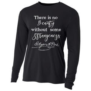 Edgar Allan Poe Writer Art Literary Gifts Gothic Bookworm Cooling Performance Long Sleeve Crew