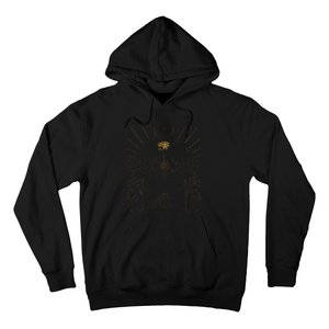 Egyptology Anubis Pyramids Symbol Kemetic Egyptian Hoodie