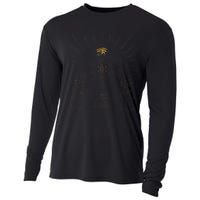 Egyptology Anubis Pyramids Symbol Kemetic Egyptian Cooling Performance Long Sleeve Crew