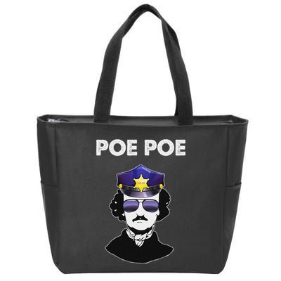 Edgar Allan Poe Literature Gift Zip Tote Bag
