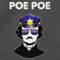 Edgar Allan Poe Literature Gift Vector Backpack