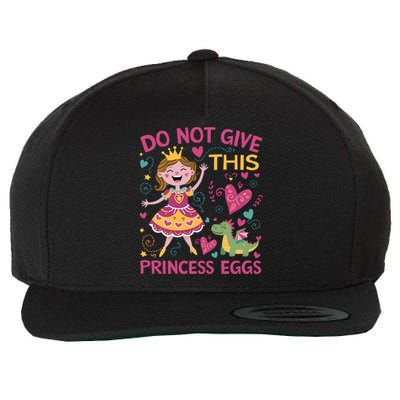 Eggs Allergy Princess Girl Oviallergia Reminder Outfit Wool Snapback Cap