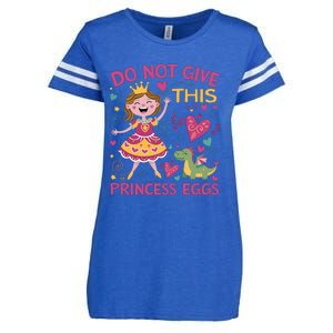 Eggs Allergy Princess Girl Oviallergia Reminder Outfit Enza Ladies Jersey Football T-Shirt