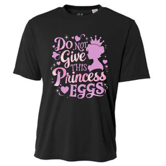 Eggs Allergy Princess Girl Oviallergia Reminder Outfit Cooling Performance Crew T-Shirt