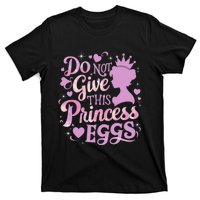 Eggs Allergy Princess Girl Oviallergia Reminder Outfit T-Shirt