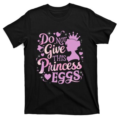 Eggs Allergy Princess Girl Oviallergia Reminder Outfit T-Shirt