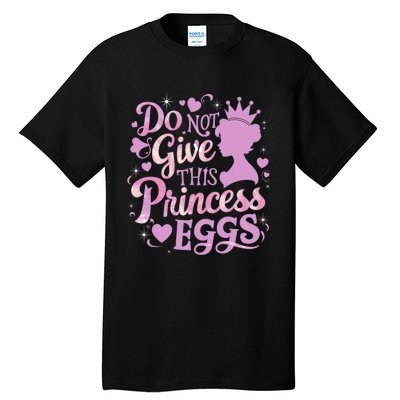 Eggs Allergy Princess Girl Oviallergia Reminder Outfit Tall T-Shirt