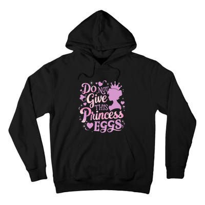 Eggs Allergy Princess Girl Oviallergia Reminder Outfit Tall Hoodie