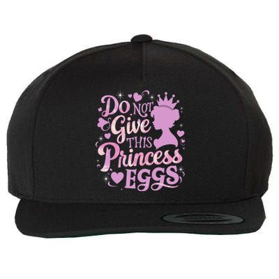 Eggs Allergy Princess Girl Oviallergia Reminder Outfit Wool Snapback Cap