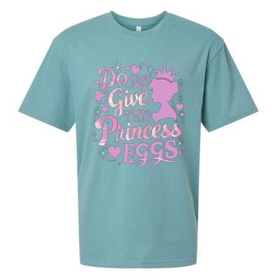 Eggs Allergy Princess Girl Oviallergia Reminder Outfit Sueded Cloud Jersey T-Shirt