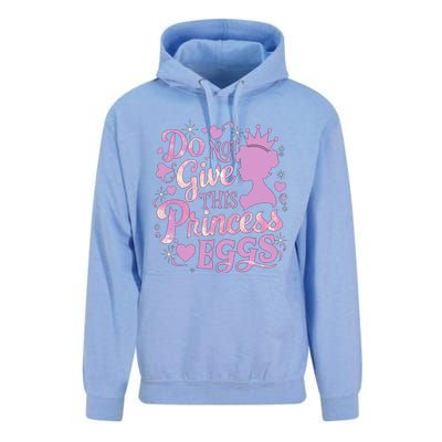 Eggs Allergy Princess Girl Oviallergia Reminder Outfit Unisex Surf Hoodie