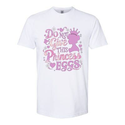 Eggs Allergy Princess Girl Oviallergia Reminder Outfit Softstyle CVC T-Shirt