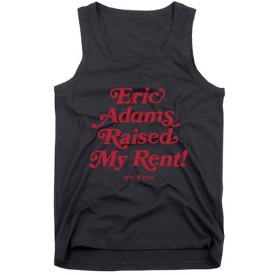 Eric Adams Raised My Rent Tank Top