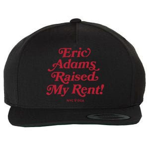 Eric Adams Raised My Rent Wool Snapback Cap