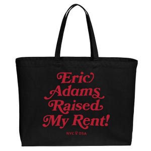 Eric Adams Raised My Rent Cotton Canvas Jumbo Tote