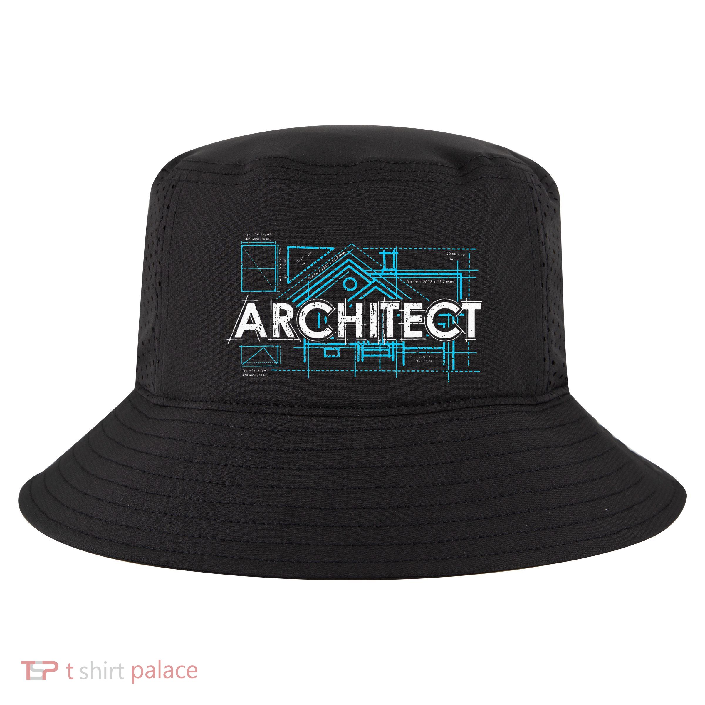 Engineer Architecture Real Estate Architect Cool Comfort Performance Bucket Hat
