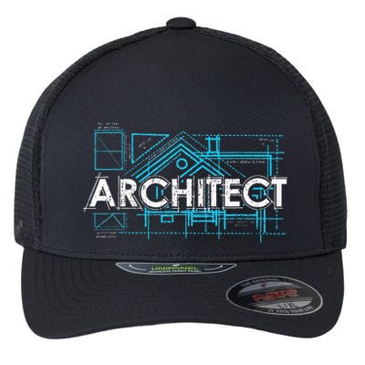 Engineer Architecture Real Estate Architect Flexfit Unipanel Trucker Cap