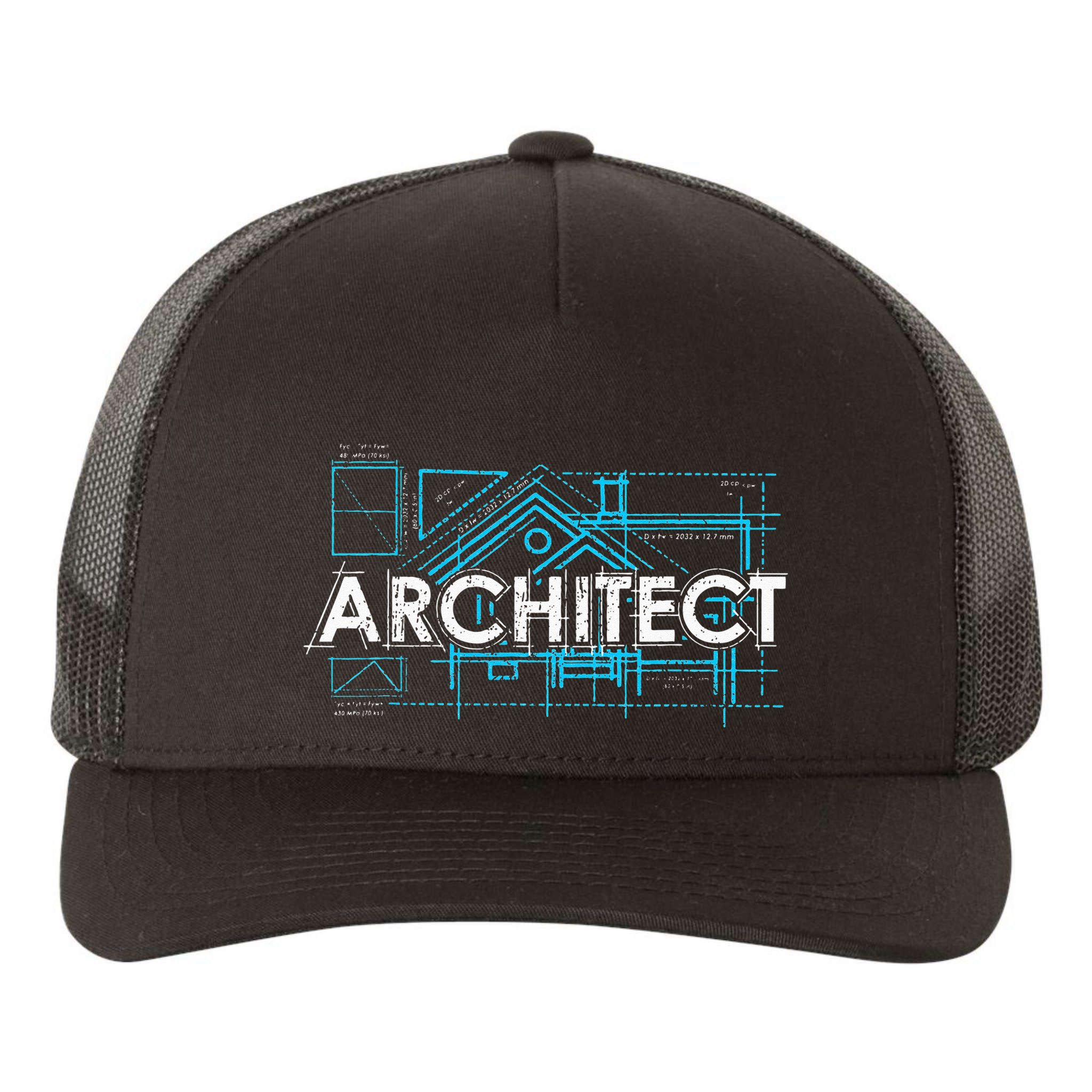 Engineer Architecture Real Estate Architect Yupoong Adult 5-Panel Trucker Hat