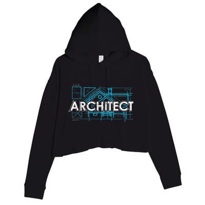 Engineer Architecture Real Estate Architect Crop Fleece Hoodie