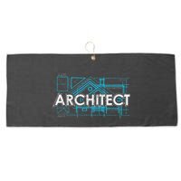Engineer Architecture Real Estate Architect Large Microfiber Waffle Golf Towel