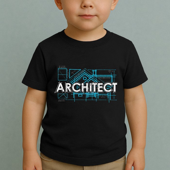 Engineer Architecture Real Estate Architect Toddler T-Shirt