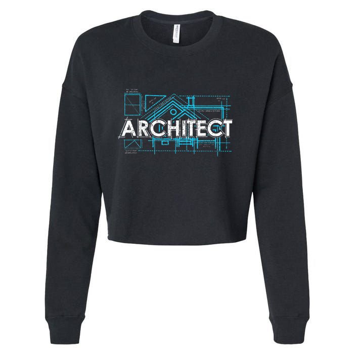 Engineer Architecture Real Estate Architect Cropped Pullover Crew